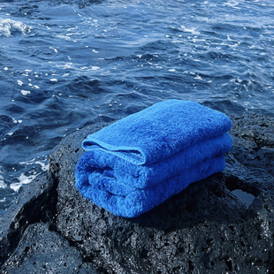 NOAB纯棉100全棉新疆长绒棉浴巾毛巾方巾三件套装 高级家用加厚a类