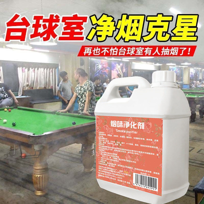 烟味净化剂过年家庭聚会专用除烟味棋牌室台球厅同款二手烟净化剂