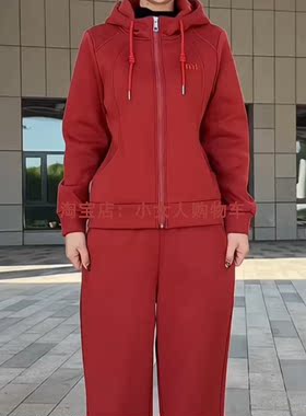 宽松遮肚百搭中年妈妈套装