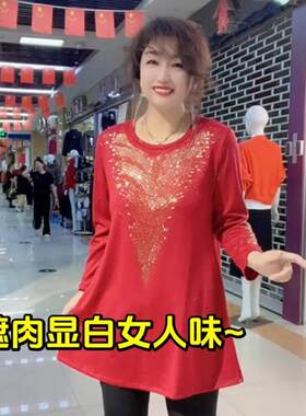 时尚百搭宽松中长连衣裙