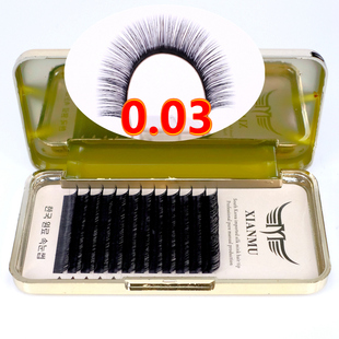 0.03超细自然风吹可动貂绒嫁接种植睫毛貂毛天鹅绒无感超软