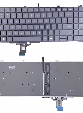 适用 Dell戴尔 Pro 16 Plus PB16250 PB16255 P135F 2024款键盘