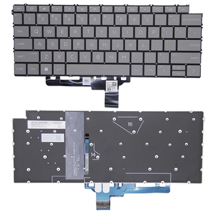 适用HP惠普Spectre 14-eu x360 2-in-1 14t-eu 16-aa键盘TPN-Q292