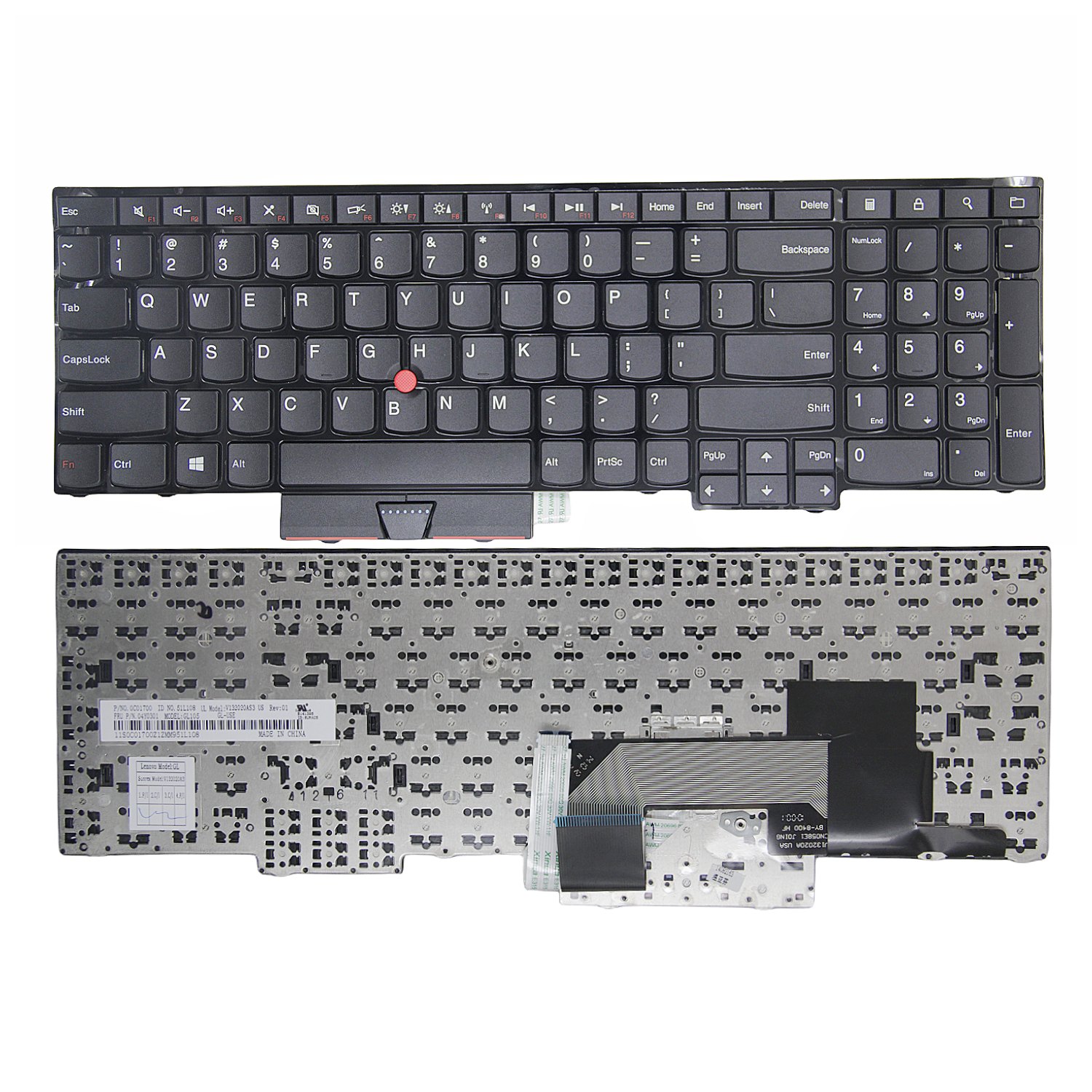 适用联想IBM Thinkpad E520 E525 E530 E535 E545 E530C键盘-封面