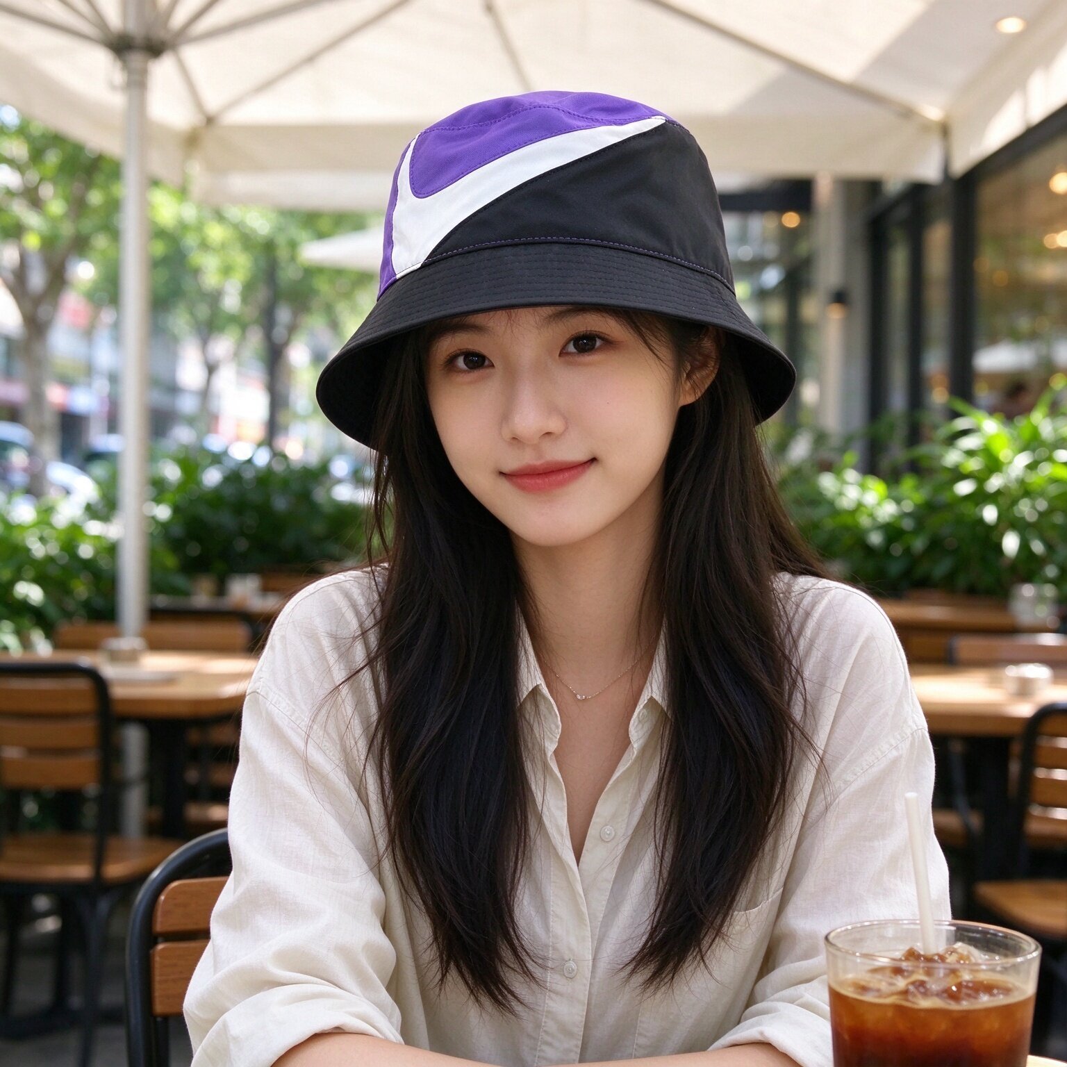 Nike/耐克大勾拼色撞色速干男女同款透气街头风渔夫帽CT1304-550