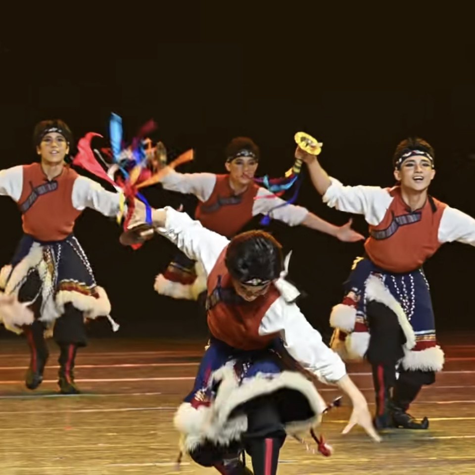 藏族舞蹈演出服套装新款男士藏韵式少数民族成人艺考级练习练功服