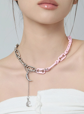 Starfire铜合金甜酷女锁骨链