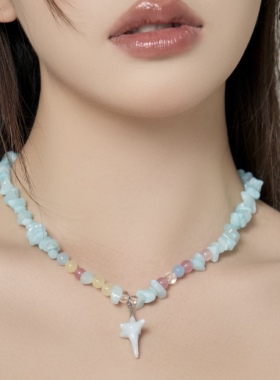 原创海星吊坠项链简约设计感
