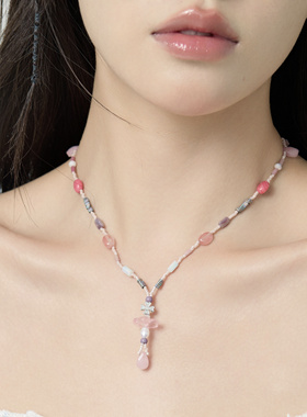 Starfire捷克珠女锁骨链