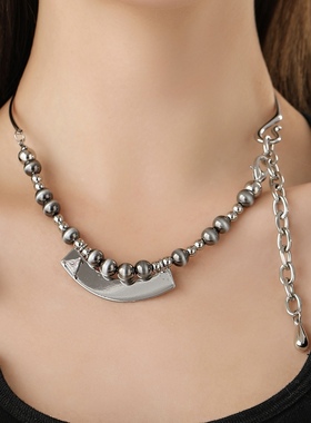 Starfire钛钢女锁骨链