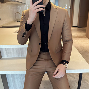 秋冬韩版修身小西装外套 一扣时尚休闲西服A445-XZ3611A-P125图片