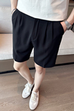 夏季男士纯色休闲裤宽松潮流五分裤西装裤子A445-DK103-P65，男装牛仔裤，电商A445