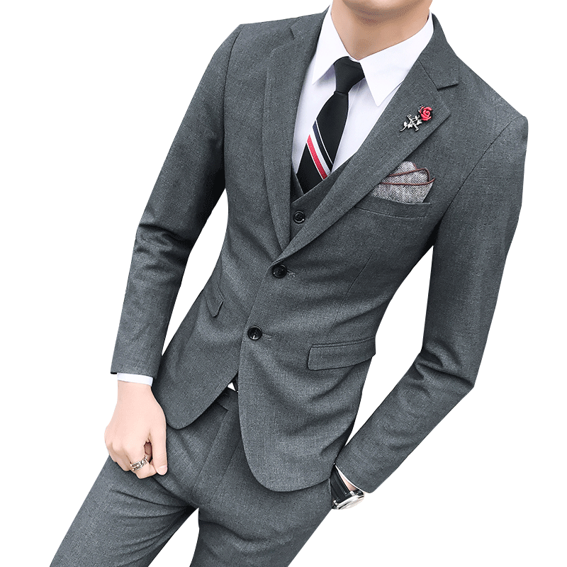 长期做不断货秋季新款韩版小西装高品质西服套装结婚礼服TZ12,男装西服套装,电商A445