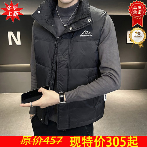 羽绒马甲男款2025年冬季