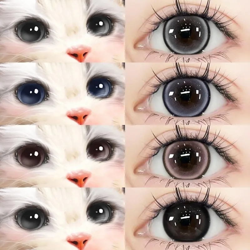 美瞳日抛30片大直径女学生党自然混血一次性隐形眼镜官方正品9xx