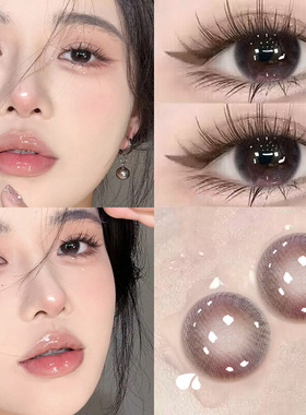 kaida蔷薇幻城美瞳半年抛混血大直径隐形眼镜一年抛WF官方正品TN