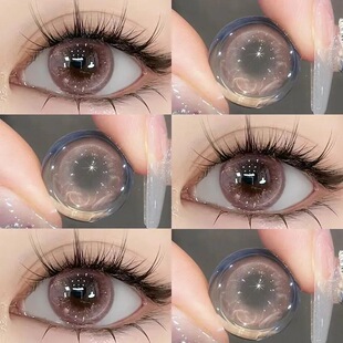 恋爱脑美瞳日抛30片装 甜美秋冬学生大小直径自然隐形眼镜3xx 新款