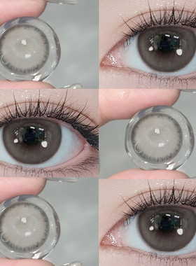 冻梨酥美瞳日抛30片10一次性大直径灰色学生党隐形眼镜LX旗舰店TN