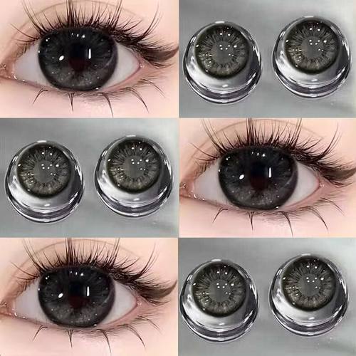 黑色美瞳日抛30片大小直径日常款素颜隐形眼镜官方正品旗舰店8xx