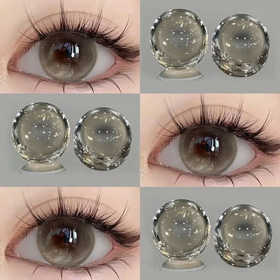 美瞳日抛30片三明治无锁边大直径彩色隐形眼镜官方旗舰店正品7xx