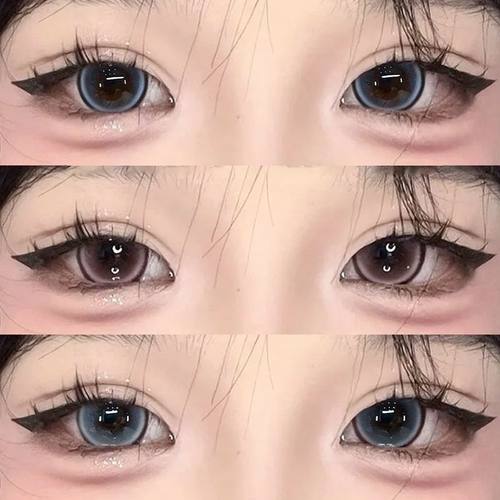 珍宝珠美瞳半年抛狗狗眼混血大小直径隐形眼镜旗舰店官网正品6XX