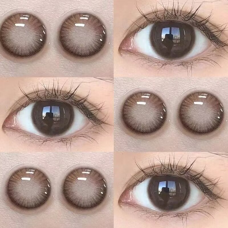 可可蜜糖美瞳日抛30片小直径秋冬自然款一次性隐形眼镜旗舰店8xx