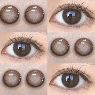 可可蜜糖美瞳日抛30片小直径秋冬自然款一次性隐形眼镜旗舰店8xx