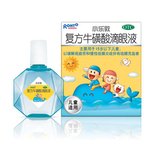 小乐敦 复方牛磺酸滴眼液 13ml 缓解视疲劳结膜炎慢性结膜炎nh