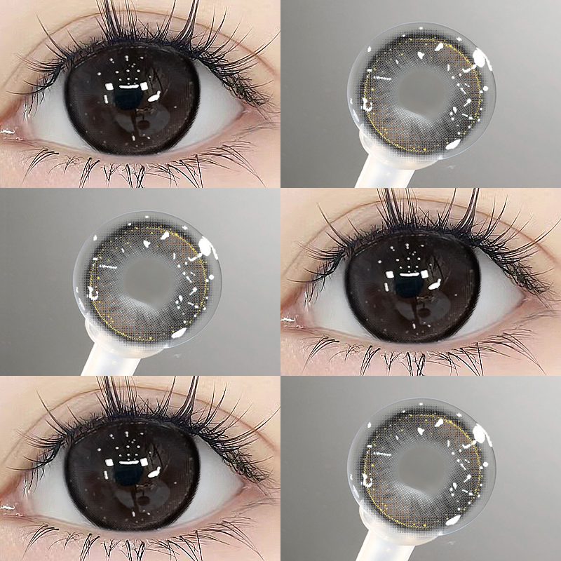 糖醋星星美瞳半年抛大直径素颜日常款隐形眼镜dd官方正品旗舰店TN