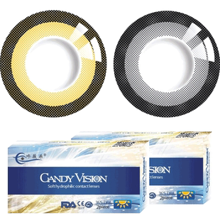 唐纳滋棕美瞳棒棒糖灰色年抛女网红款大小直径欧美隐形眼镜混血KW