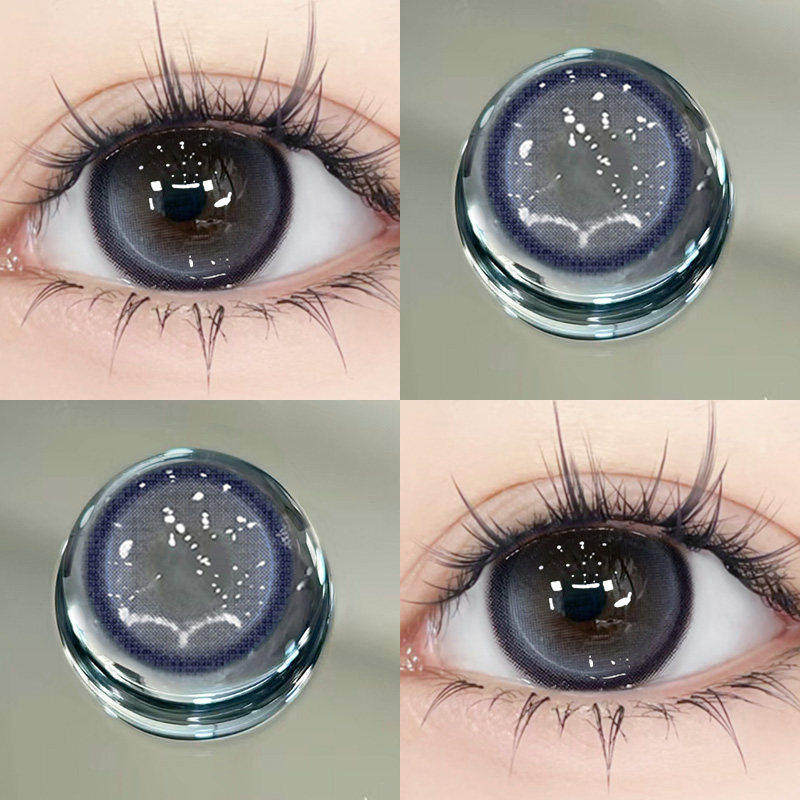 蓝调时刻蓝色美瞳日抛30片大直径混血一次性隐形眼镜WF官方正品TN