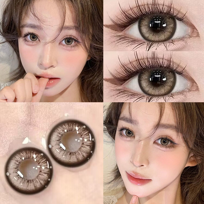 泰式奶茶棕美瞳2片装半年抛甜妹学生党清透正品官网隐形眼镜EJLK,隐形眼镜/护理液,彩色隐形眼镜,淘宝优惠券,粉丝福利购,淘宝优惠卷