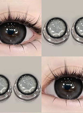 黑色音符美瞳日抛30片黑色自然一次性隐形眼镜次抛女WF正品官方TN