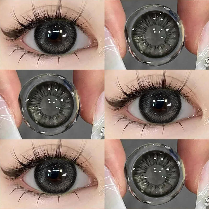 黑色美瞳日抛30片10自然大直径水凝胶隐形眼镜官方正品LX带度数TN