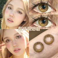 Медовый янтарь 14,2 мм [HC1035-1] [Две пары кормящей жидкости + коробка]