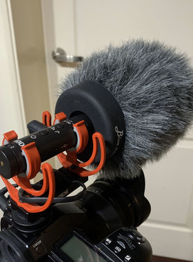 适用于罗德 VODEOMIC NTG专用防风罩RODE VIDEOMIC NTG防风毛毛套