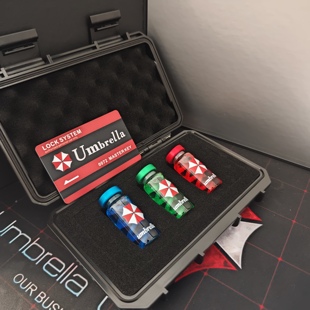 灵境生化危机手工病毒样本瓶手办模型玩具儿童生日礼物生物实验箱