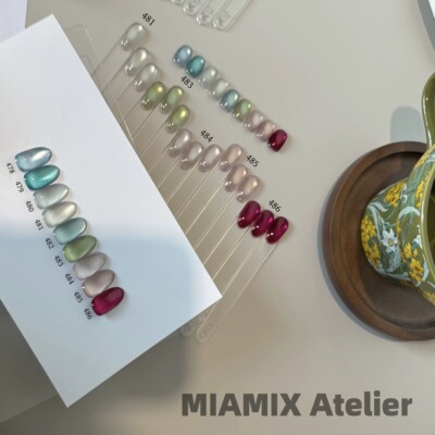 【MIAMIX Atelier】2025新猫眼478-486甲油胶美甲  1g