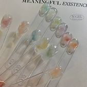 胶美甲 GEL甲油胶晕染伴侣日式 罐装