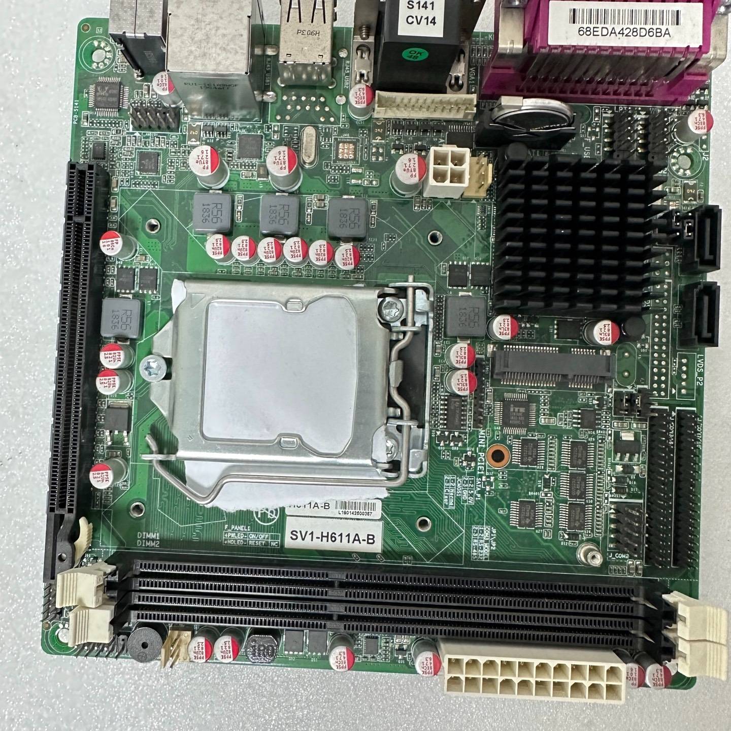 议价信步H61主板SV1-H611A-B主板适用