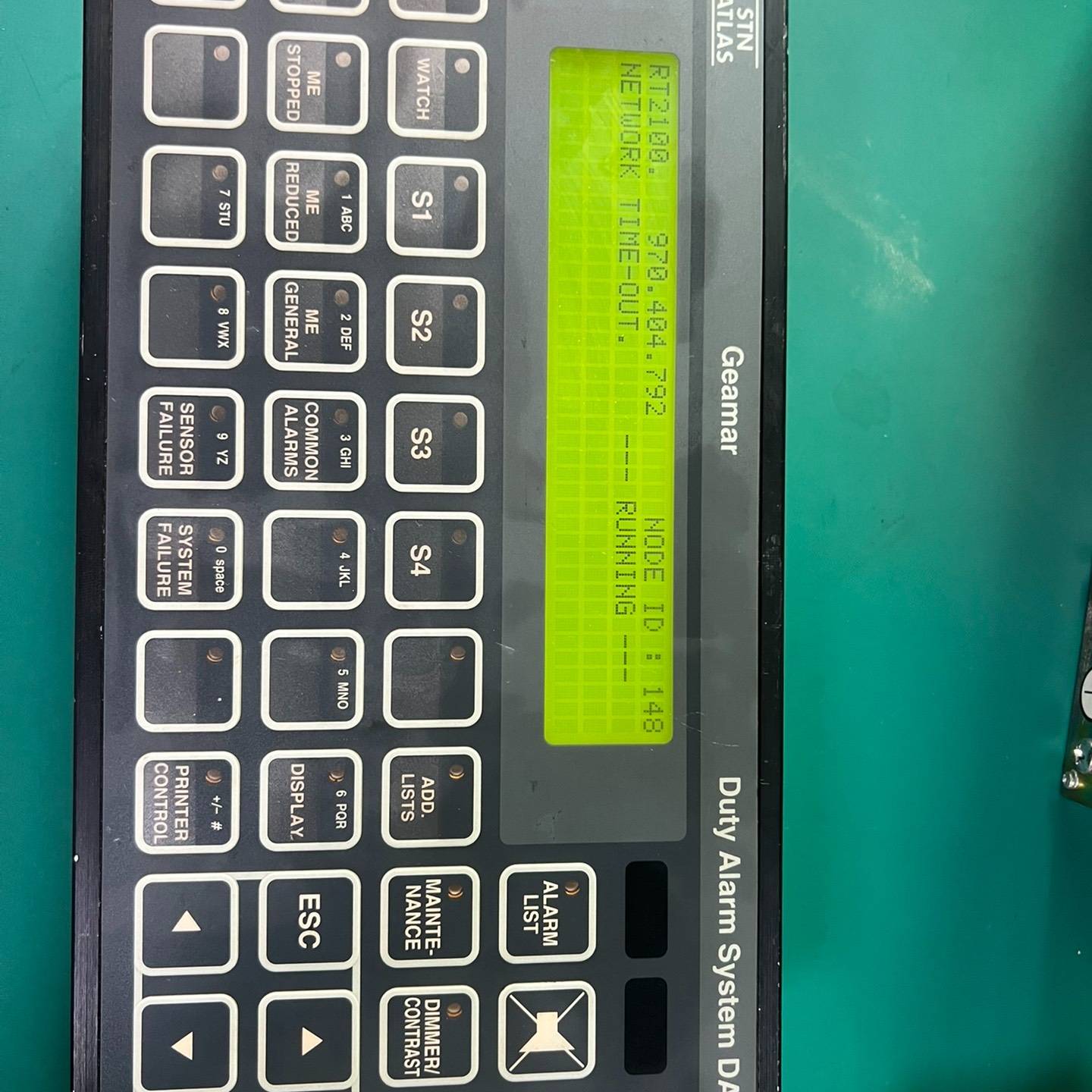 议价Duty alarm system DAS40M(驾驶台）适用