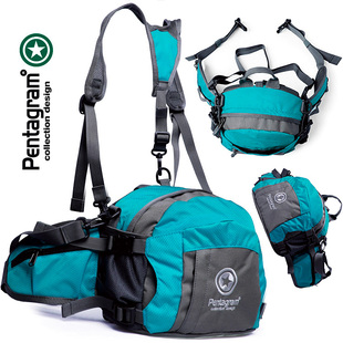 Pentagram五角星 特惠 A003 包邮 多功能登山腰包骑行背包旅行包