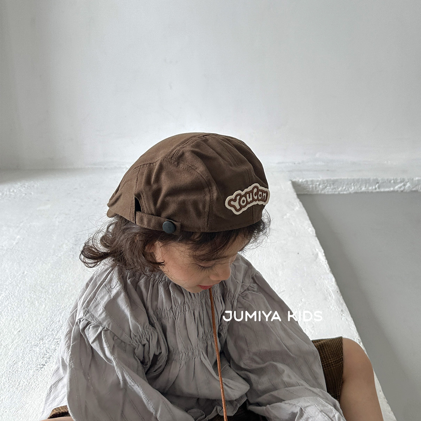 复古儿童前进帽洋气鸭舌帽