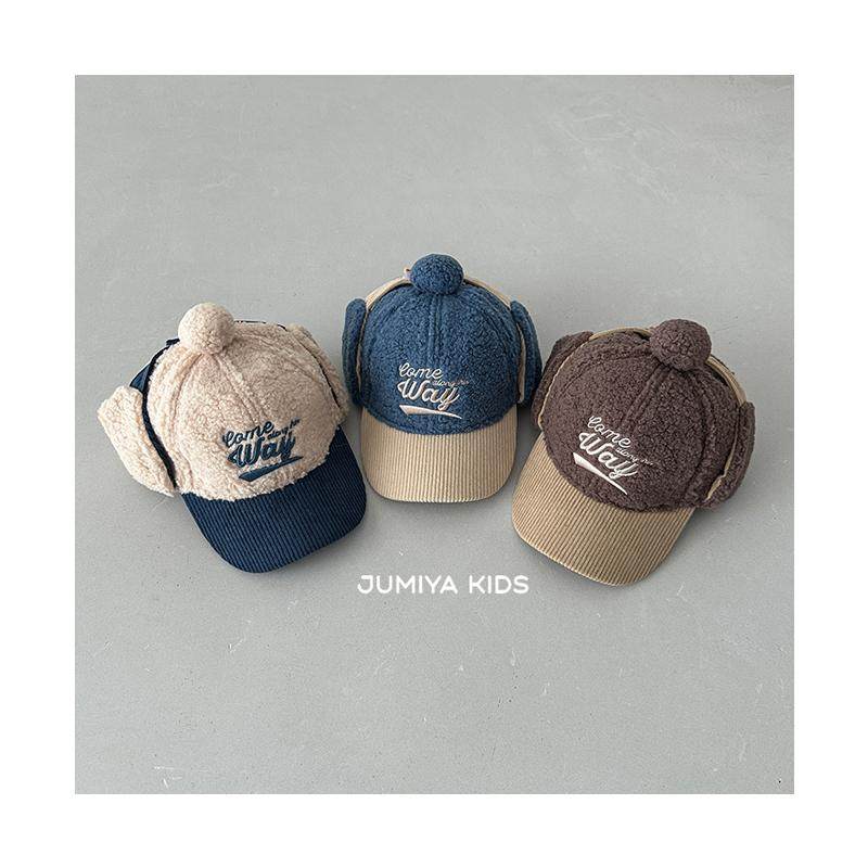 儿童棒球帽2024新款男童宝宝鸭舌帽男孩护耳羊羔毛秋冬款冬季帽子,童装/婴儿装/亲子装,帽子,淘宝优惠券,粉丝福利购,淘宝优惠卷