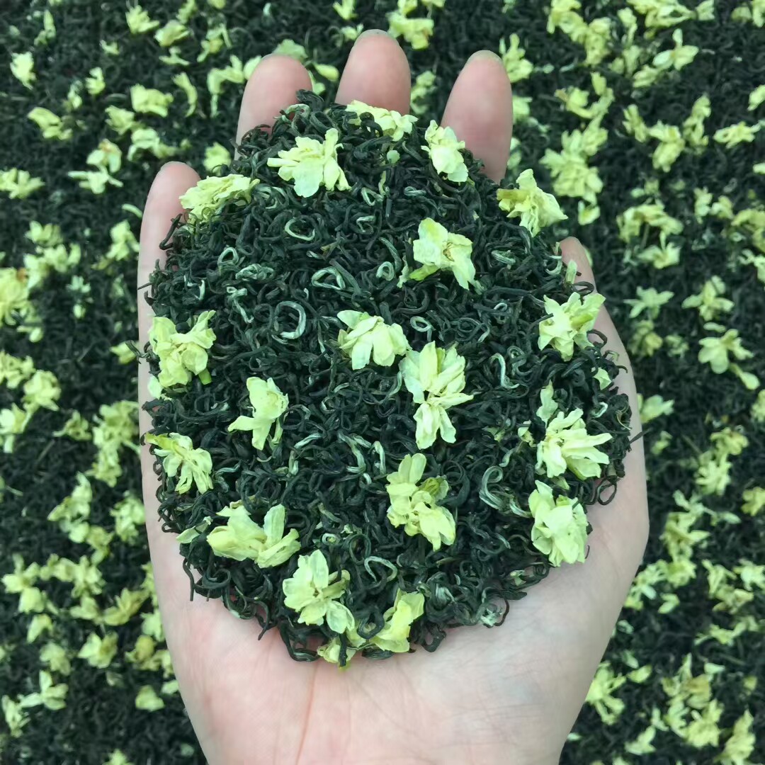 四川飘雪2026新茶茉莉花茶四川炒花毛峰碧潭级茉莉飘雪浓香型散装