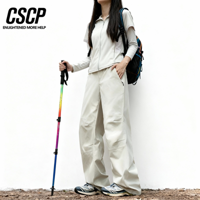 春秋山系户外冲锋裤女防水防风