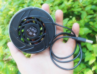 微风静音仪器设备圆形散热风扇 路由器散热风扇 USB插头供电