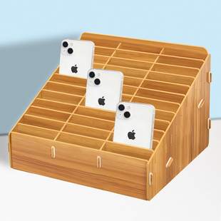 多格手机壳钢化膜卡片展示收纳盒办公室会议保管置物架存放管理