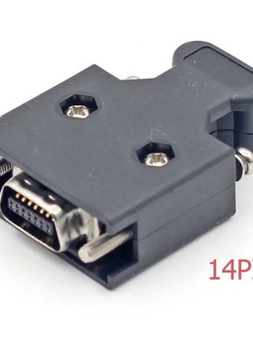 MDR SCSI14P SM14J连接器 西门子伺服驱动器侧插头 6FX2003-0SB14