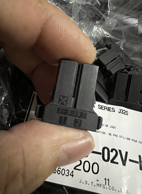 F32FSS-02V-KX 原装正品日本JST连接器护套胶壳 SF3F-71GF-P2.0针